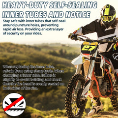 AR-PRO compatible dirt bike inner tube fitting multiple brands and models
