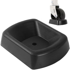 AR-PRO Jack Wheel Chock Stabilizer under a 6in wheel preventing sinking and wobble.