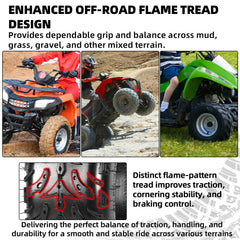 AR-PRO natural rubber absorbs shocks for smoother rides.