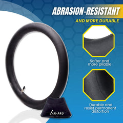 AR-PRO pinch-resistant design helps prevent punctures during rides.