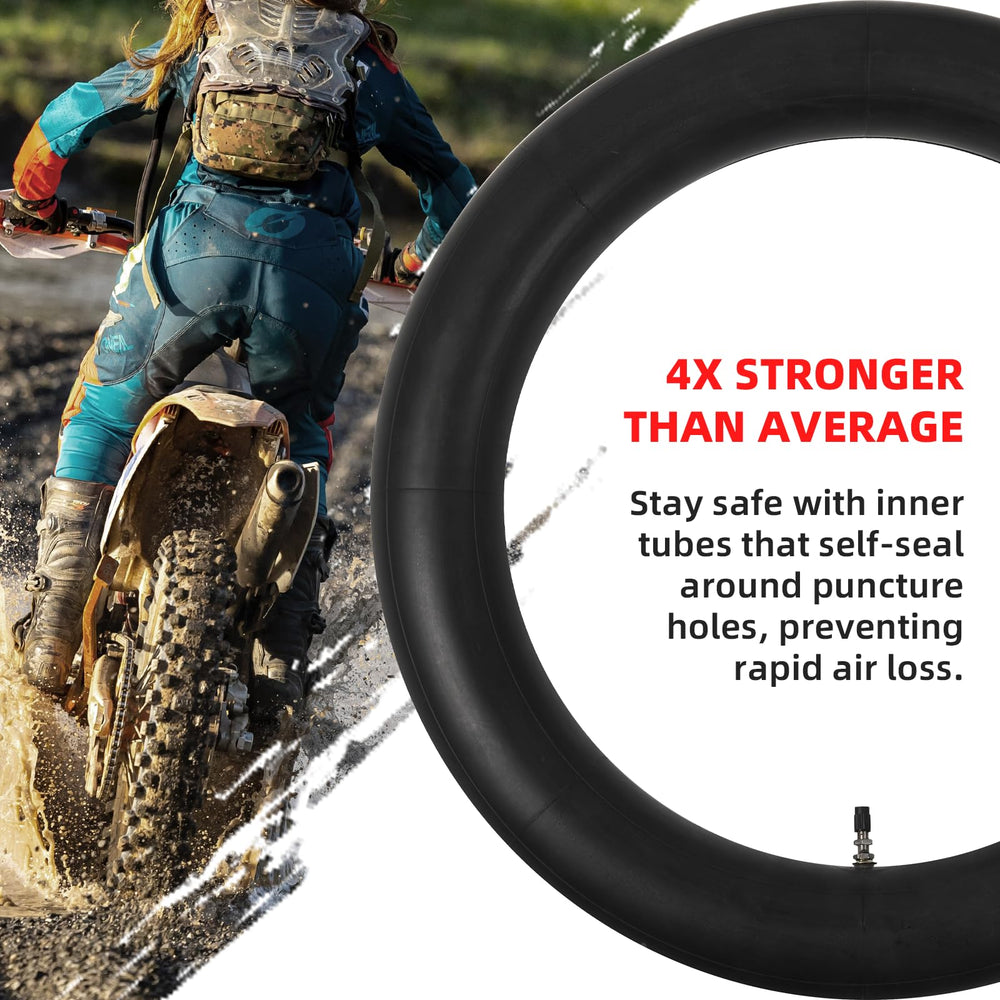 AR-PRO self-sealing design minimizes air loss after punctures