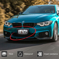 AR-PRO Ultimate License Plate Bumper Guard protecting bumper from daily scratches.