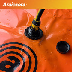 Outdoor-ready Araiozora water bladder tank for camping and emergencies