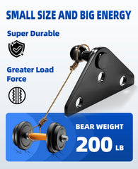 ARANA 13mm ball-stud bracket closeup highlighting galvanized steel durability.