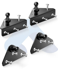 ARANA 13mm bracket angled mount demonstrates sturdy, reliable gas spring mounting.