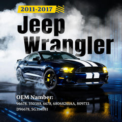 Back glass shocks offering smooth opening for Wrangler rear access