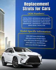 ARANA DIY upgrade for Lexus RX rear hatch enhances safety and convenience