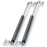 ARANA gas struts 20in kit contents with brackets for quick, tool-free installation.