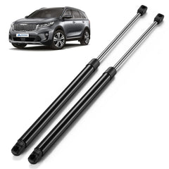 ARANA hood struts on Kia Sorento 2011-2015 front view with reliable lift