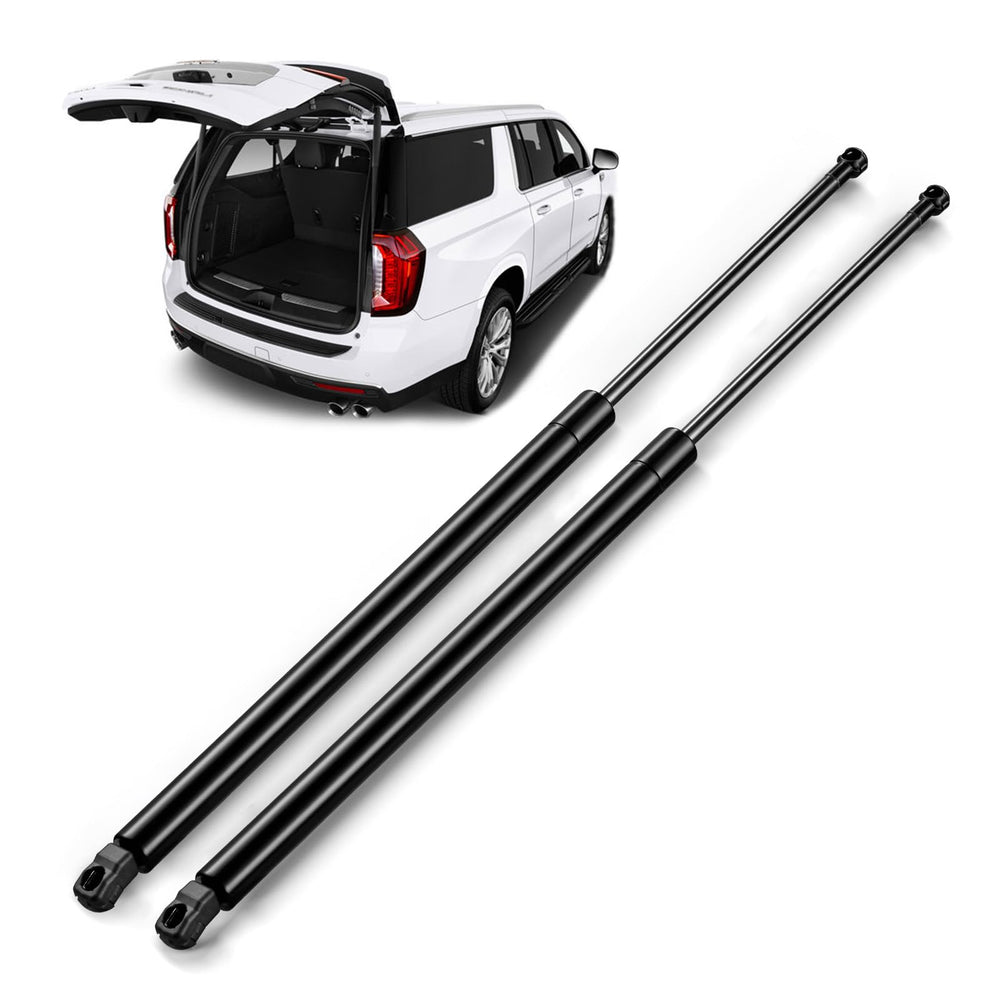 ARANA liftgate struts installed on a Dodge Grand Caravan rear hatch for smooth lifting.