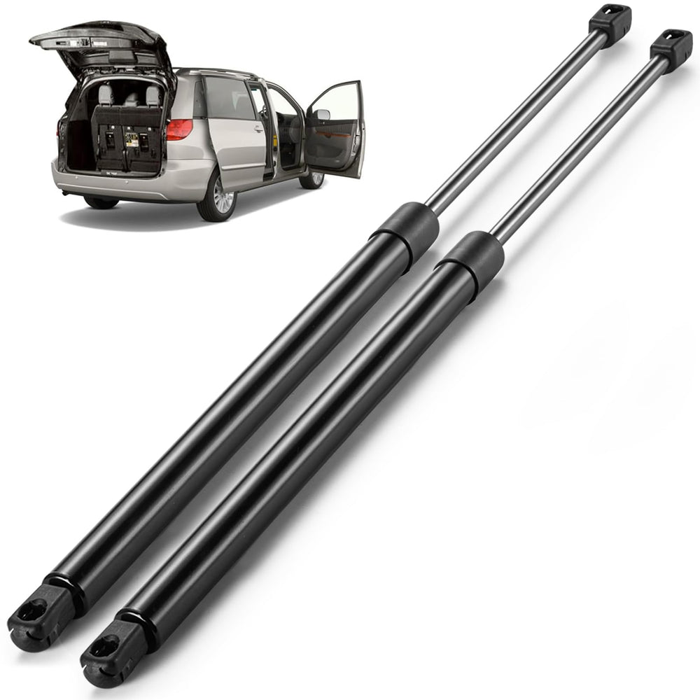 ARANA rear hatch liftgate struts mounted on Toyota Sienna for reliable lifting.