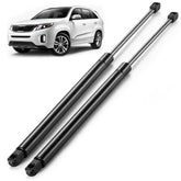 ARANA rear-hatch-struts-kit shows chrome finish and durable lift support for Kia Sorento.