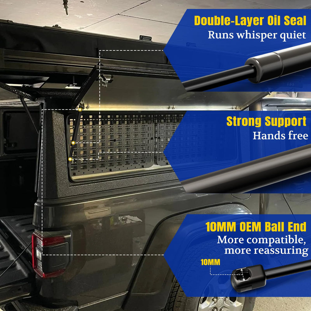 ARANA SL13-60 replacement struts easing a boat hatch.