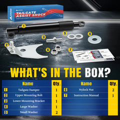ARANA Soft Open Damper Action Demo shows controlled tailgate lowering.
