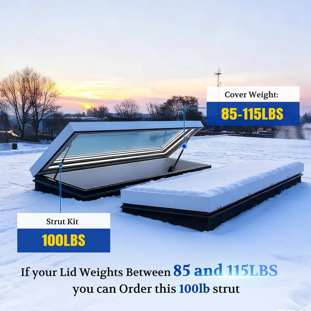 ARANA gas struts supporting a tonneau cover lid for steady operation