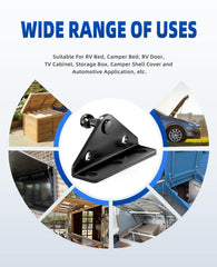 ARANA universal gas spring compatibility shot hints cross-brand versatility.