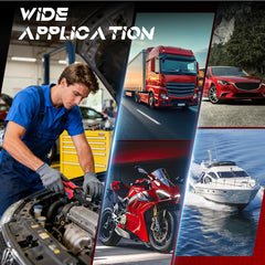 ARASTTA 969pcs wide application range fits cars, motorcycles, EVs, and boats.