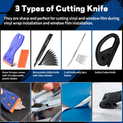 Arayker safety cutter with magnetic holder keeps cuts safe.