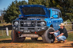 ARB CKBLA12 quick-release mounts enable fast, tool-free installation and removal.