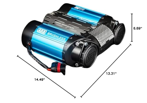 ARB CKBLTA12 IP67 water-resistant design withstands rugged environments