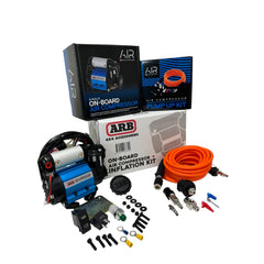 ARB Inflation Kit air compressor in action for quick tire inflation on the go.