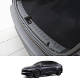 Arcoche Tesla Model Y Juniper rear bumper guard protects the trunk edge from scratches