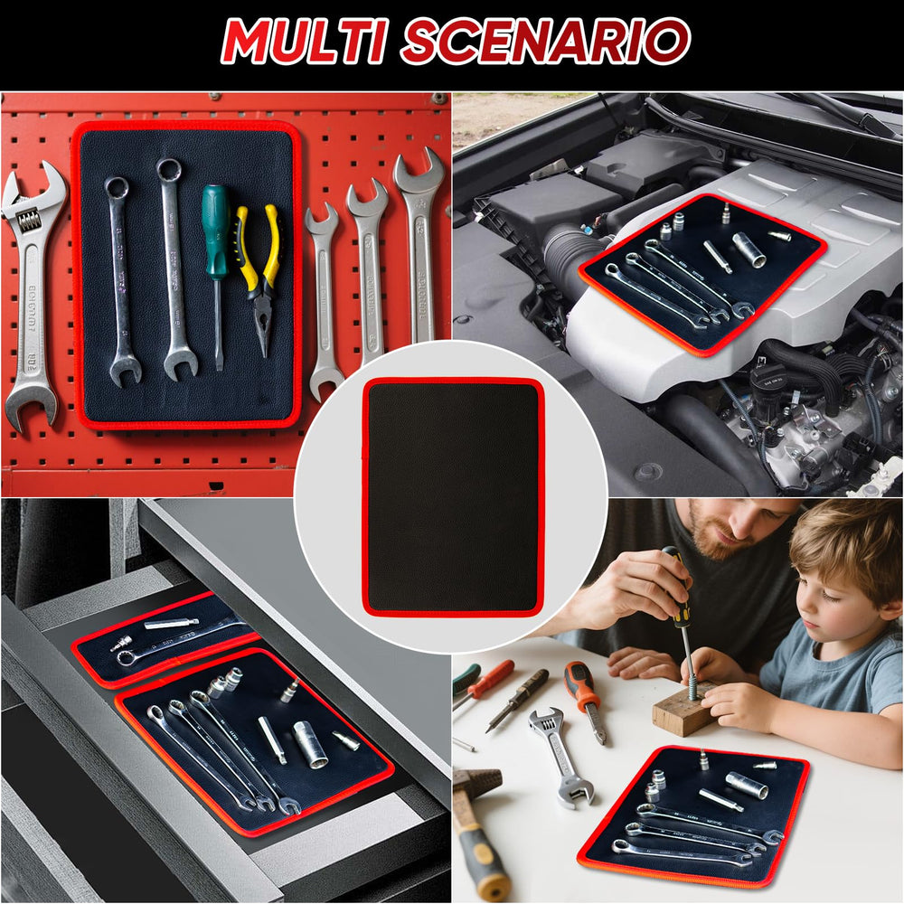 Arcomin Tool Mat surface resists oils and scratches for durability.