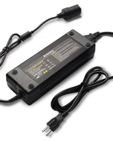 Arecwy AC-DC converter 180W front view with cooling fan for car use.