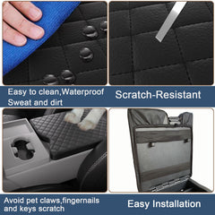 Areeyils easy-install armrest cover ensures a snug fit.