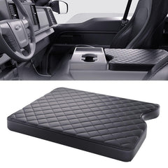 Areeyils center console armrest cover for Ford F-150 40/20/40 jump seat protects from wear and spills.