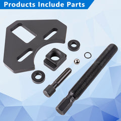 aremnry hub removal tool application illustration highlighting 5, 6, and 8 lug compatibility.