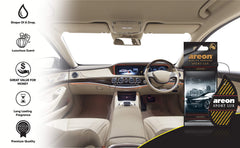 AREON SL-Gold in-car dash setup delivers a fresh, no-overbearing aroma.