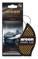 AREON SL-Gold 12-pack pack shows premium car scent on the go.