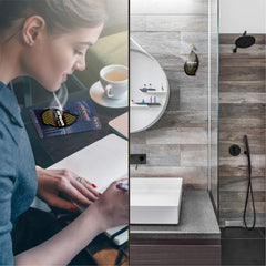 AREON SL-Gold shelf display suggests premium scent as a gift or refill.