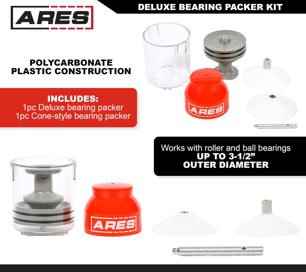 ARES bearing packer flange-type ready for wheel bearings