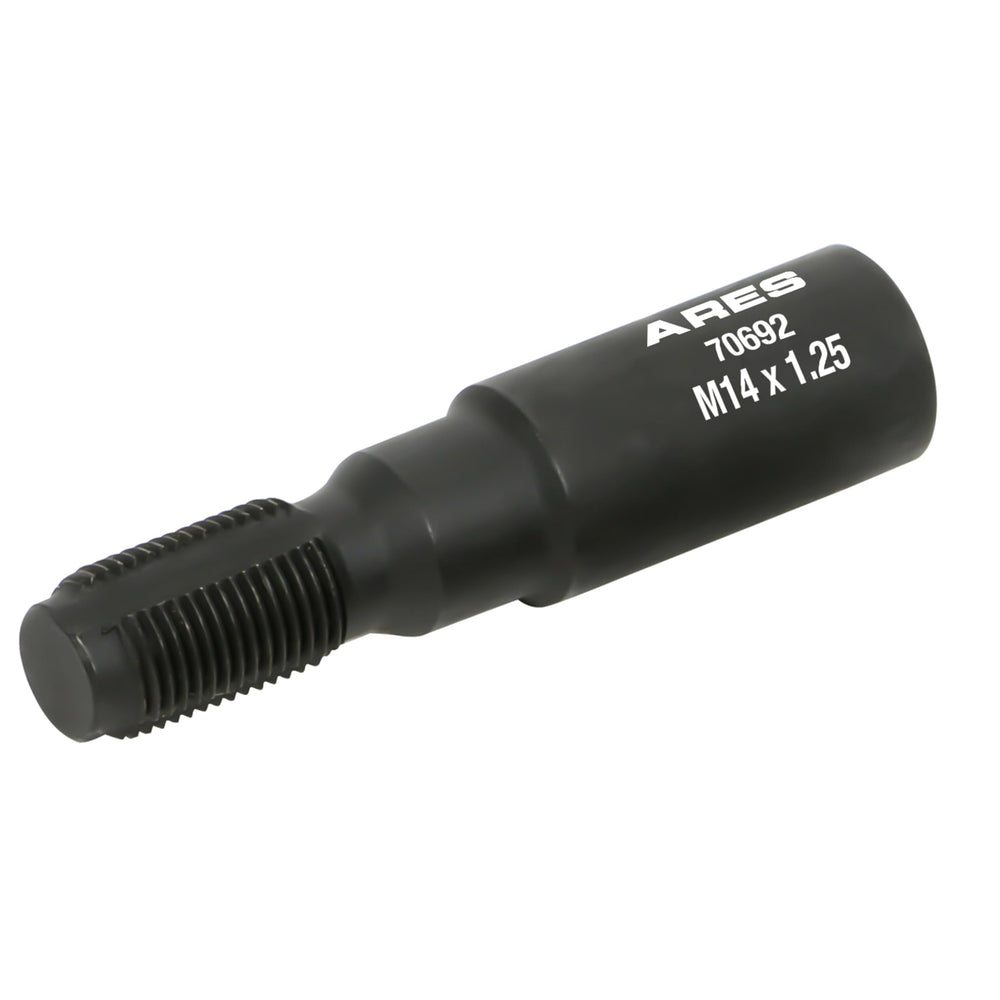 ARES M14x1.25 thread chaser handy for restoring threads in tight spaces.