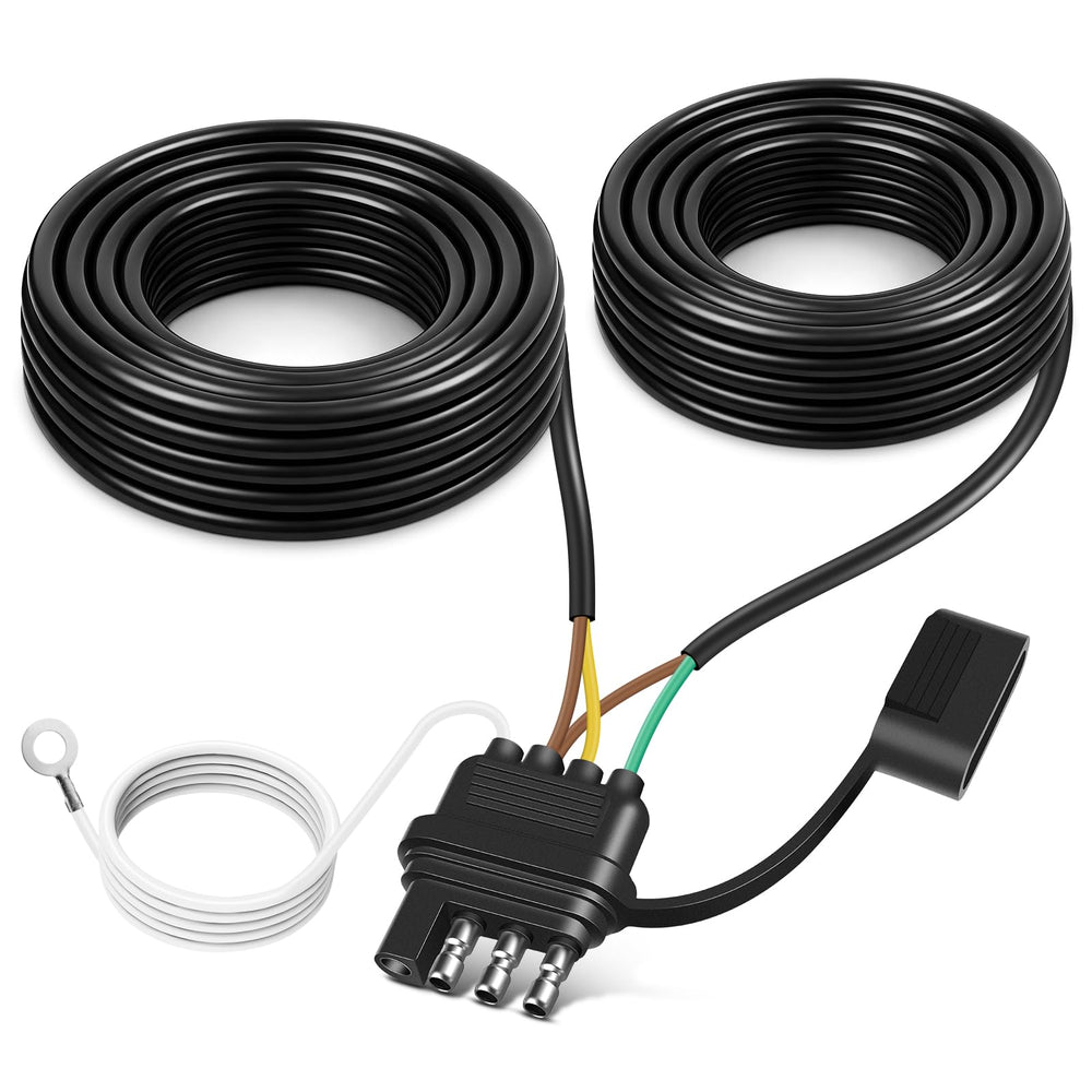 ARIMDOTUL 35ft trailer wiring harness with flexible length for quick trailer rewiring.