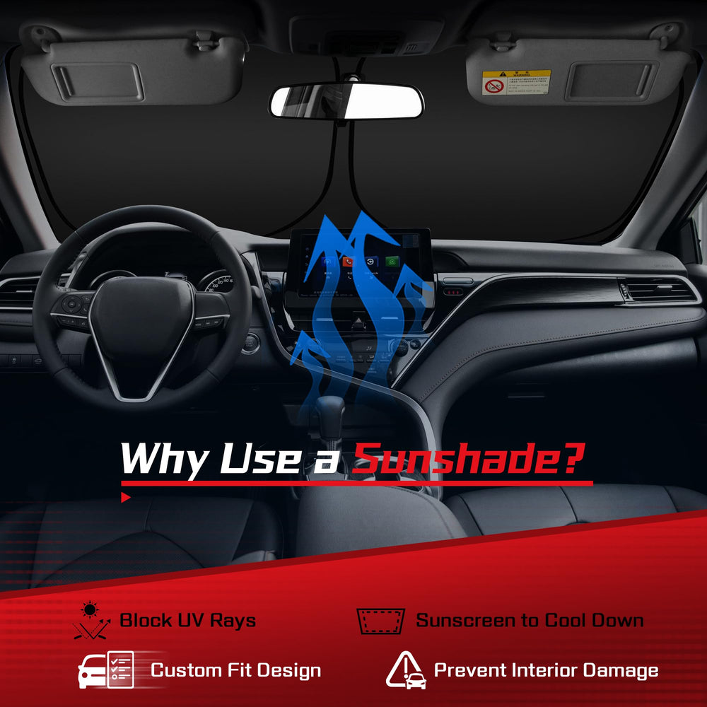 ARISMOTOR 210T reflective fabric prevents interior fading and heat buildup