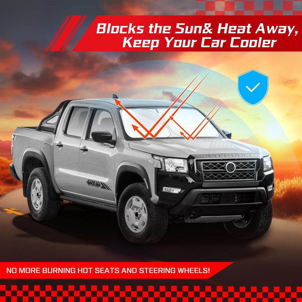 Interior feels cooler, less glare, and more comfortable driving with ARISMOTOR shield.