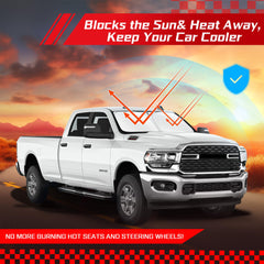 ARISMOTOR shade helps maintain a comfortable cabin during hot commutes.