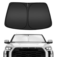 ARISMOTOR Tundra windshield shade with custom-fit design for a seamless look