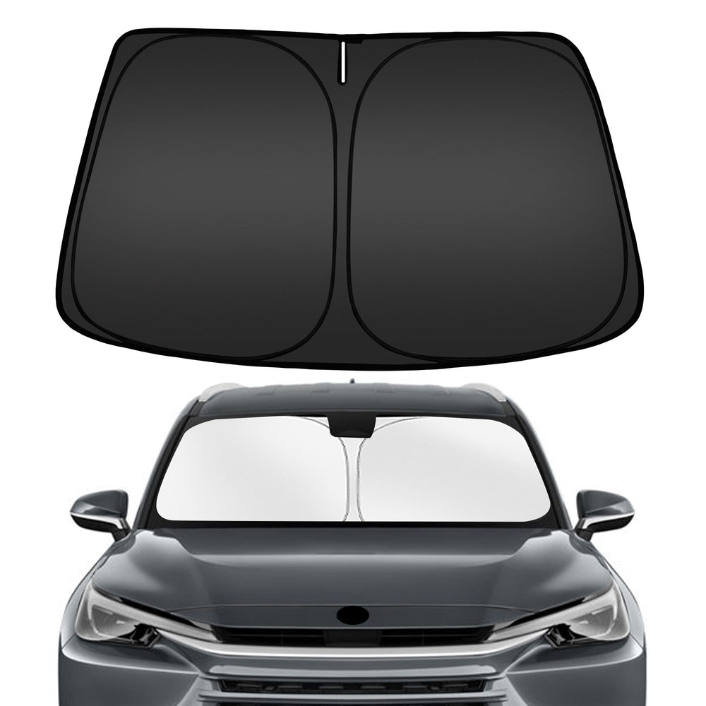 ARISMOTOR windshield shade for Lexus TX with custom-fit coverage reduces glare and heat.