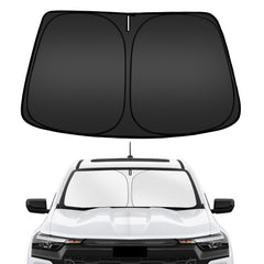 ARISMOTOR windshield sun shade for Colorado provides a custom fit and UV shielding.