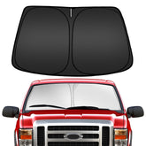 ARISMOTOR windshield sun shade full-coverage for Ford F-Series protects interior from heat