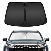 ARISMOTOR windshield sun shade for Hyundai Palisade with precise custom fit and full coverage.