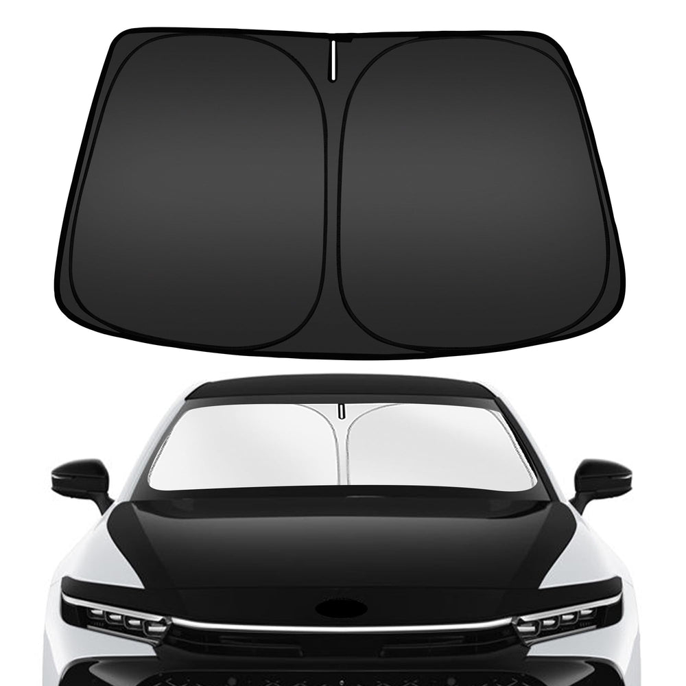 ARISMOTOR windshield sunshade for Toyota Crown 2023-2026 with full-coverage UV protection