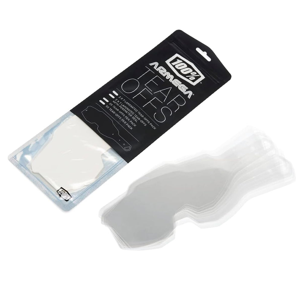Armmega standard tear-offs for fast lens replacement and clear visibility.