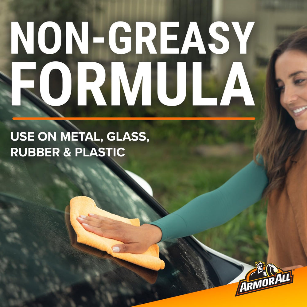 Pre-wash prep using Armor All Extreme Bug & Tar Remover for spots cleaning.