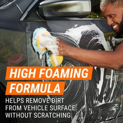 Armor All Ceramic Car Wash removes dirt, grease, tar for a refreshed surface.
