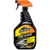 Armor All Extreme Tire Shine Spray bottle front showing easy tire care and packaging